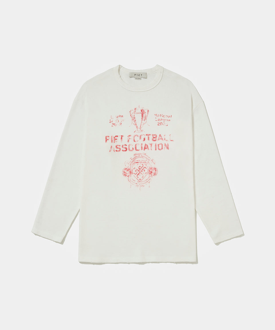 Camiseta Manga Longa PIET Bone White