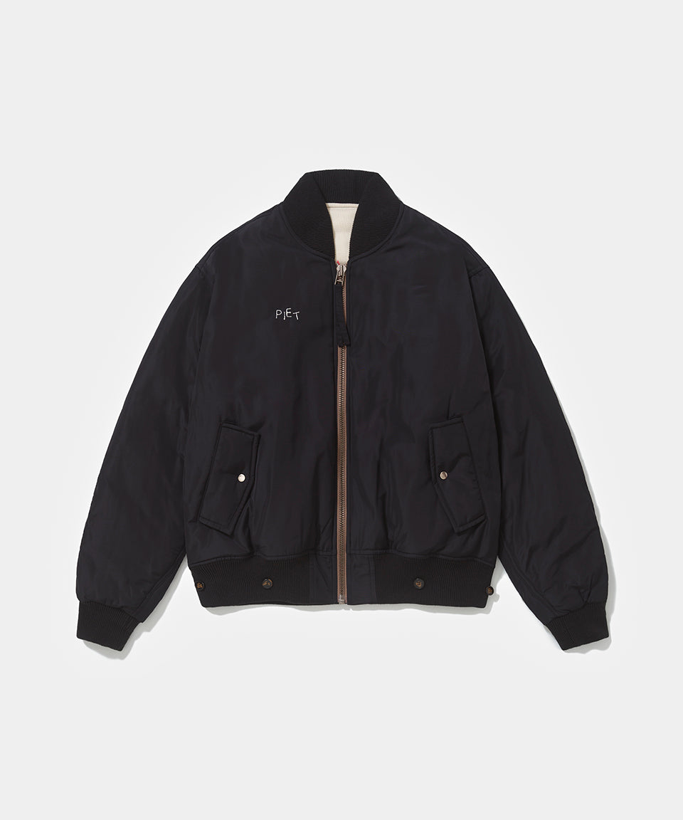 Jaqueta MA-1 Bomber - Preta – PIET