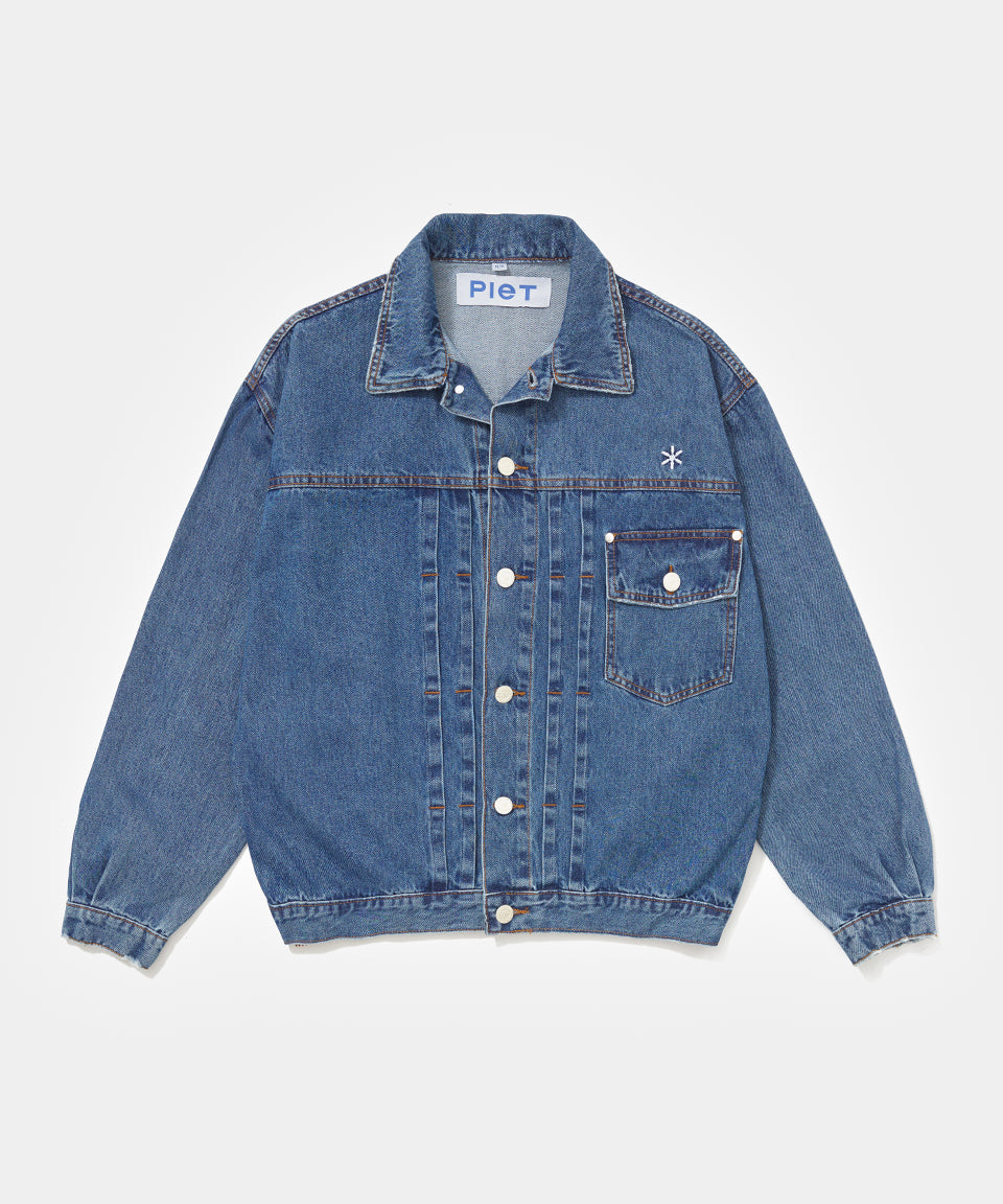 1940 Washed Denim Trucker Jacket – PIET