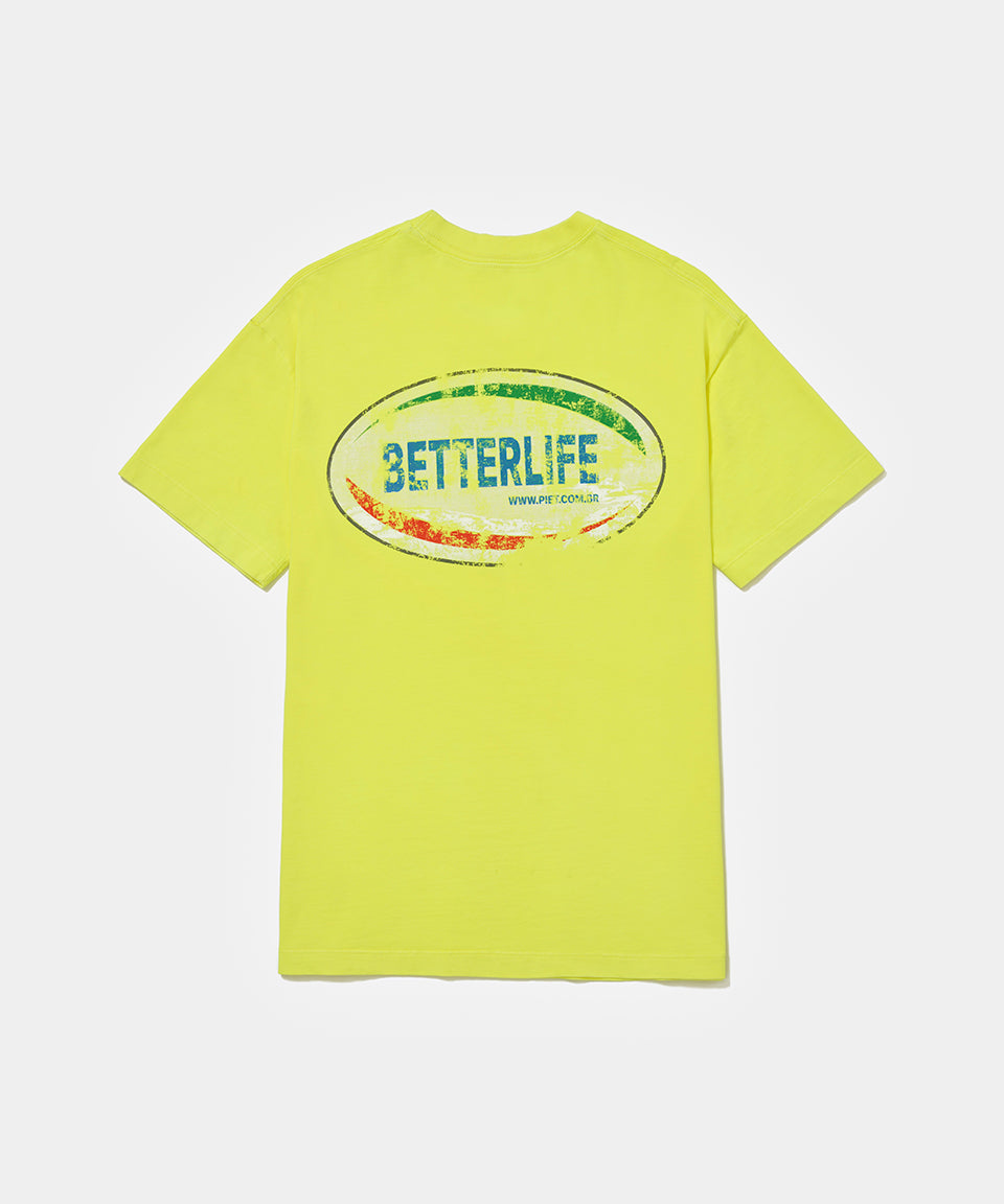 Camiseta Better Life - Neon