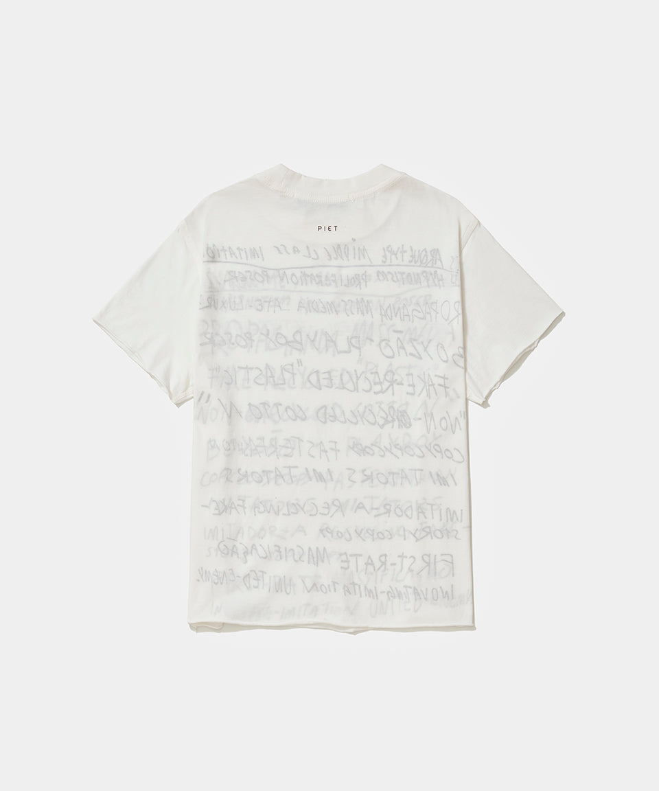 Camiseta PIET Sub-cultural Dupla Face