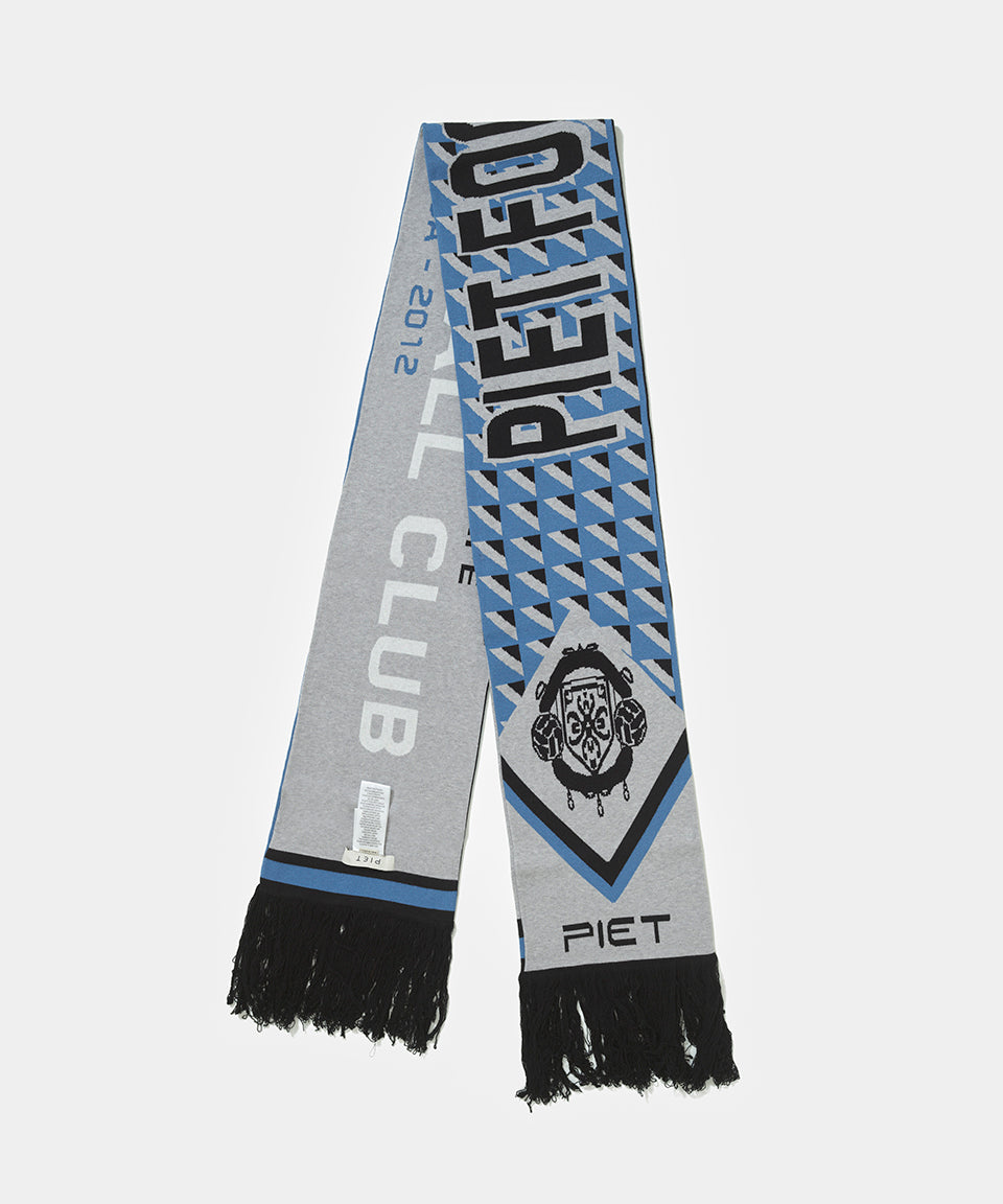 Cachecol de tricô PIET F.C Azul