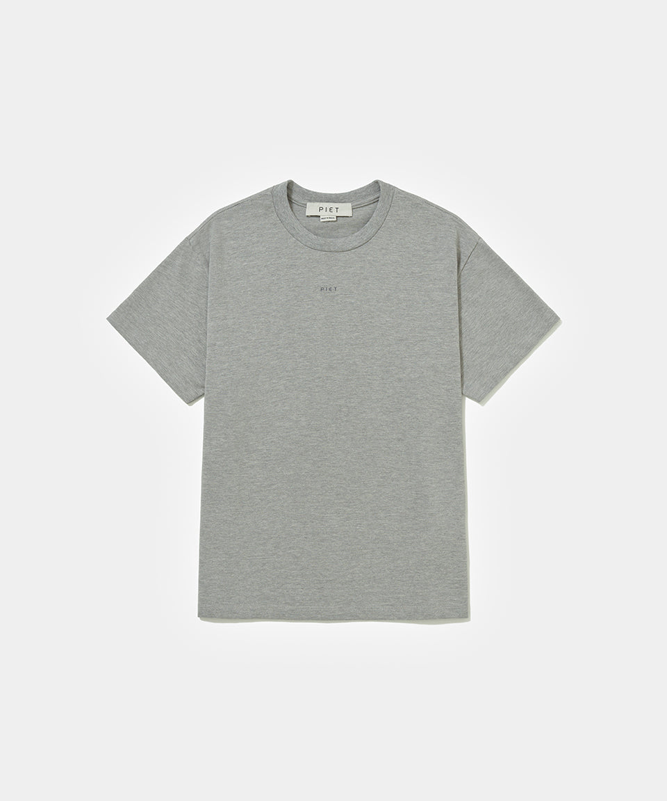 Camiseta PIET Logo - Cinza