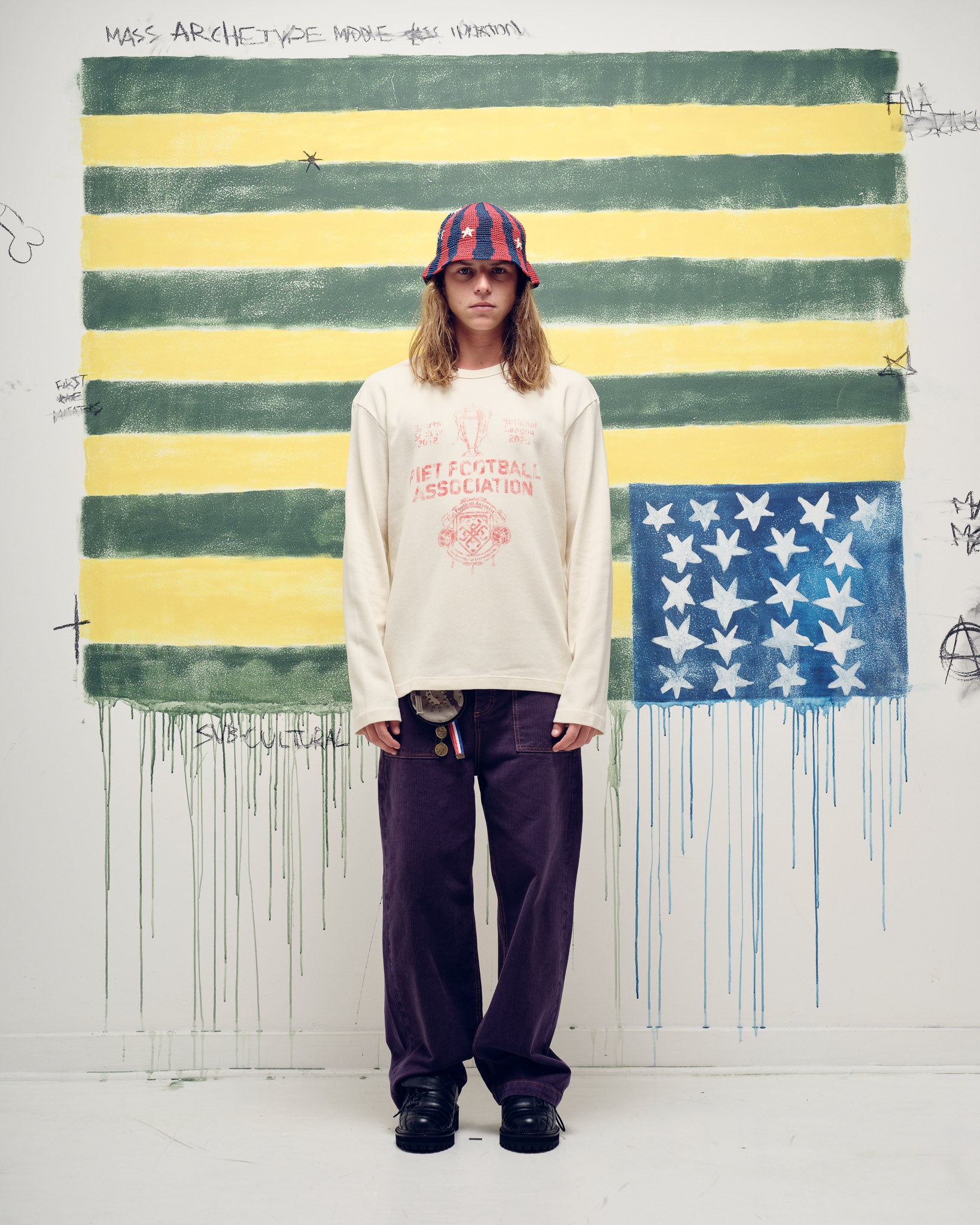 Camiseta Manga Longa PIET F.A Bone White