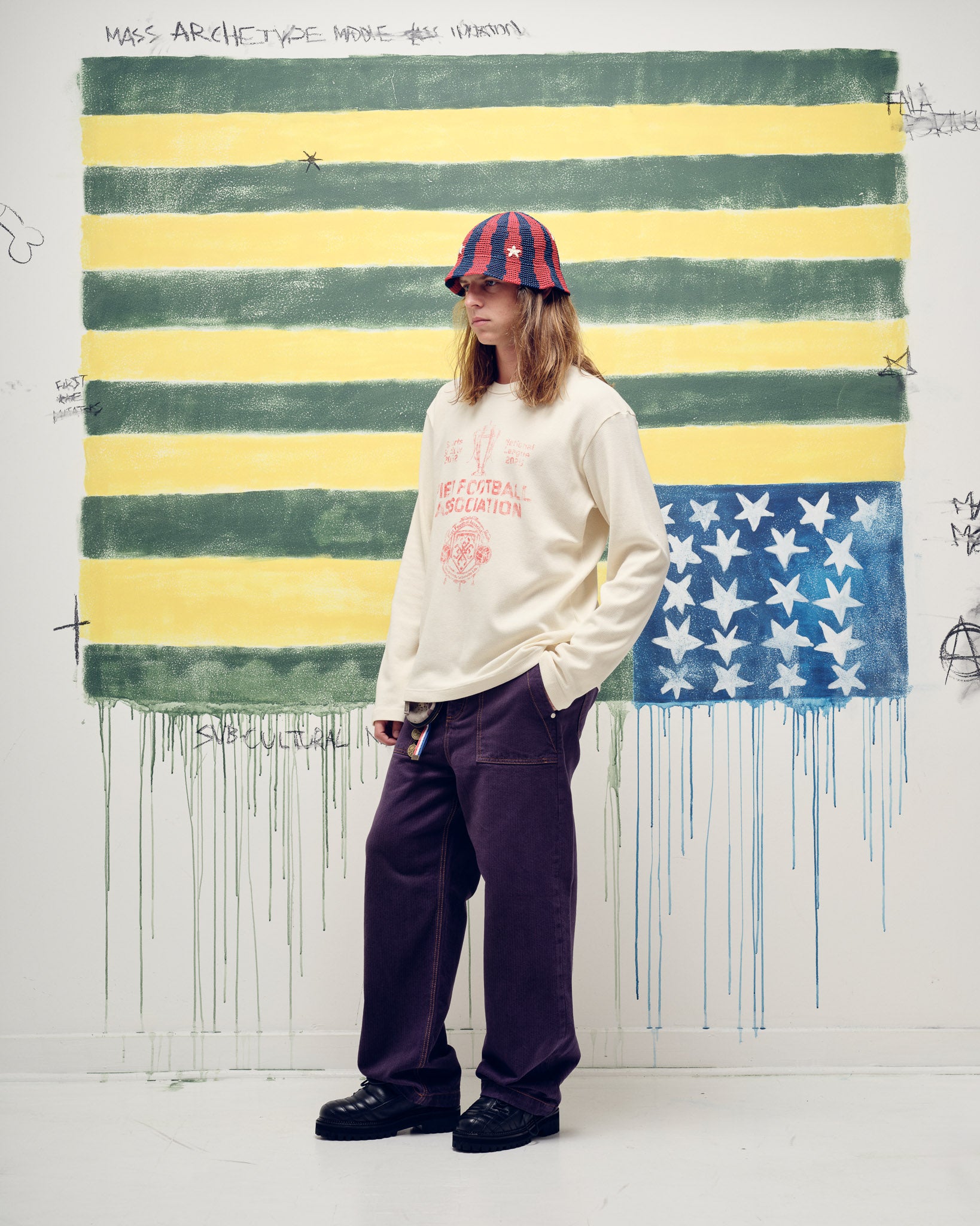 Camiseta Manga Longa PIET F.A Bone White