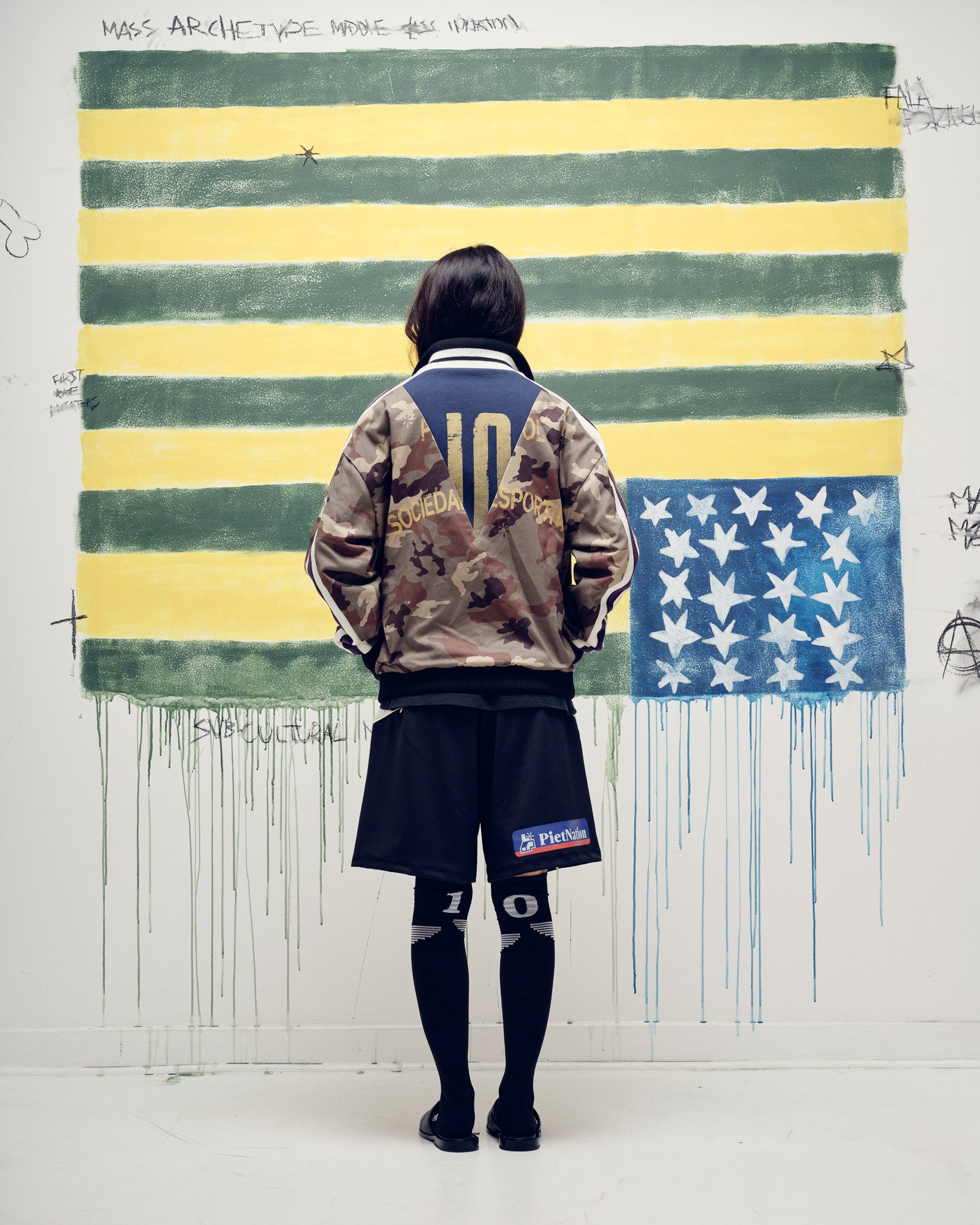 Jaqueta Patchwork Camo