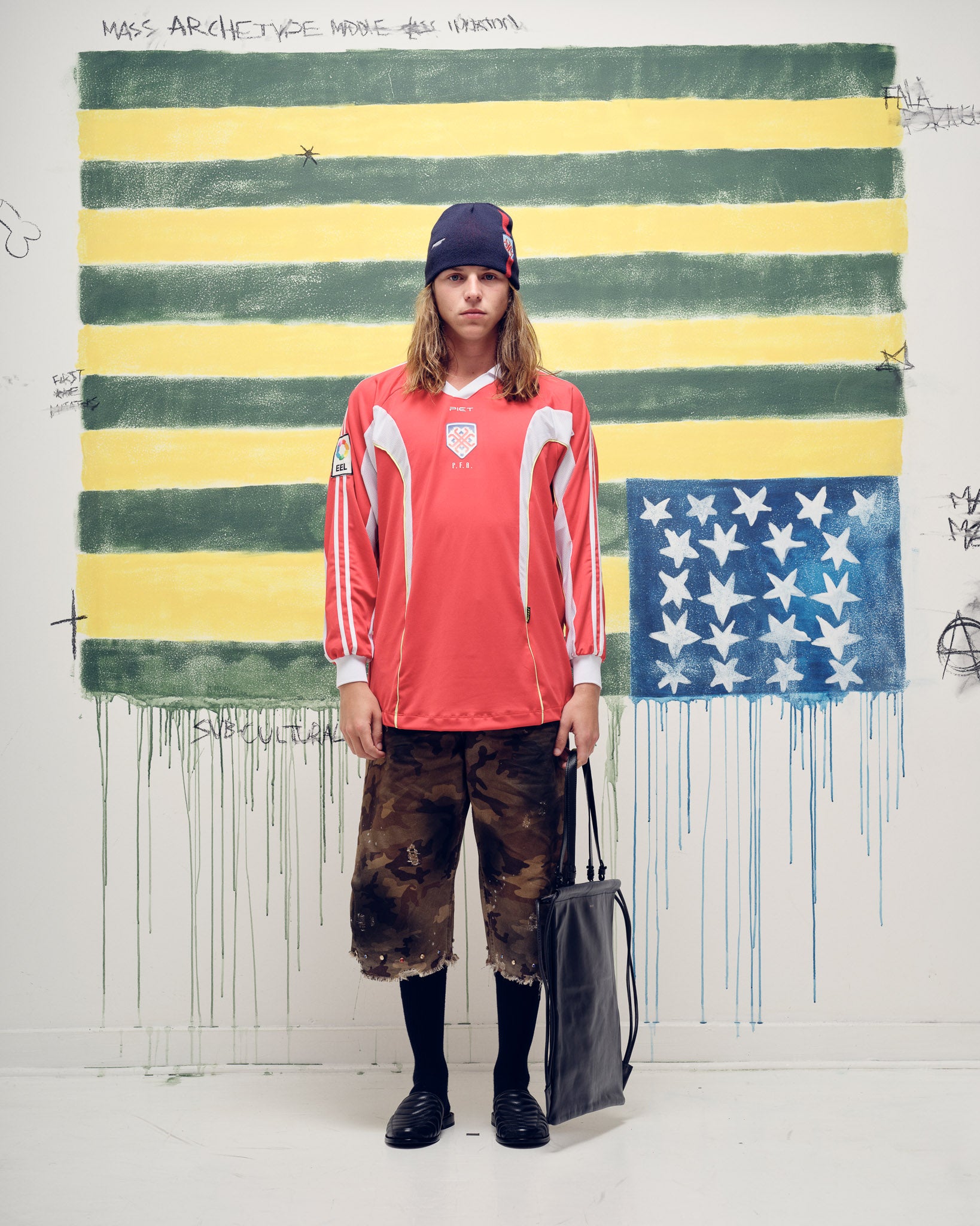 Jersey PIET F.C. Manga Longa - Vermelha