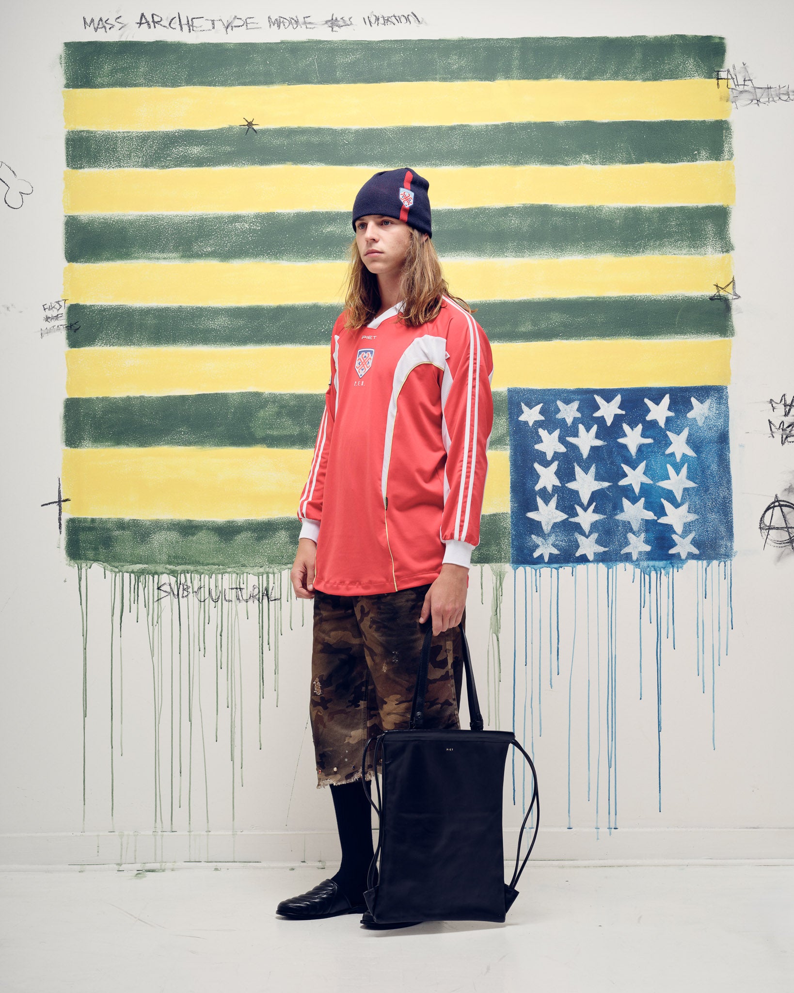 Jersey PIET F.C. Manga Longa - Vermelha