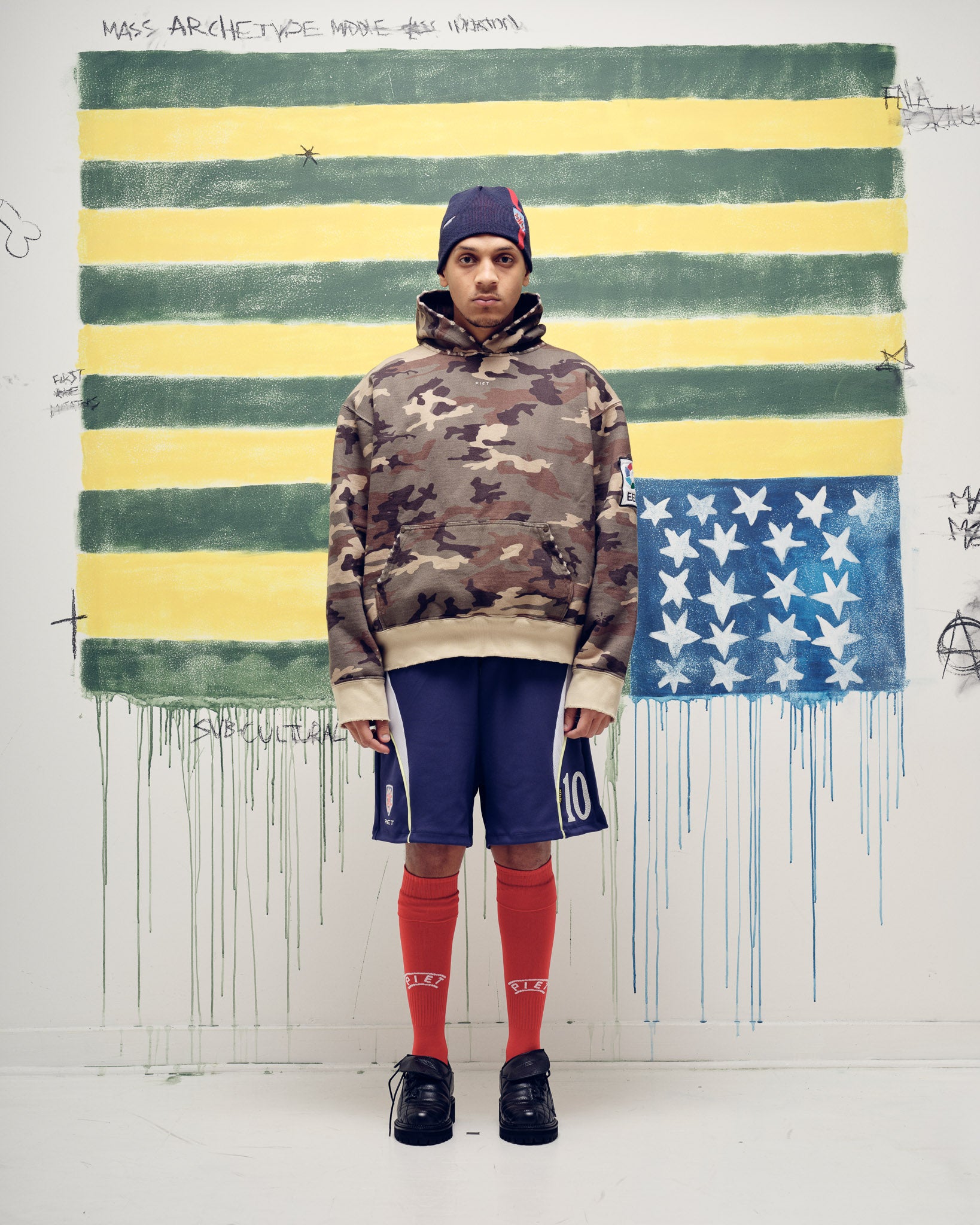 Shorts Soccer - Azul