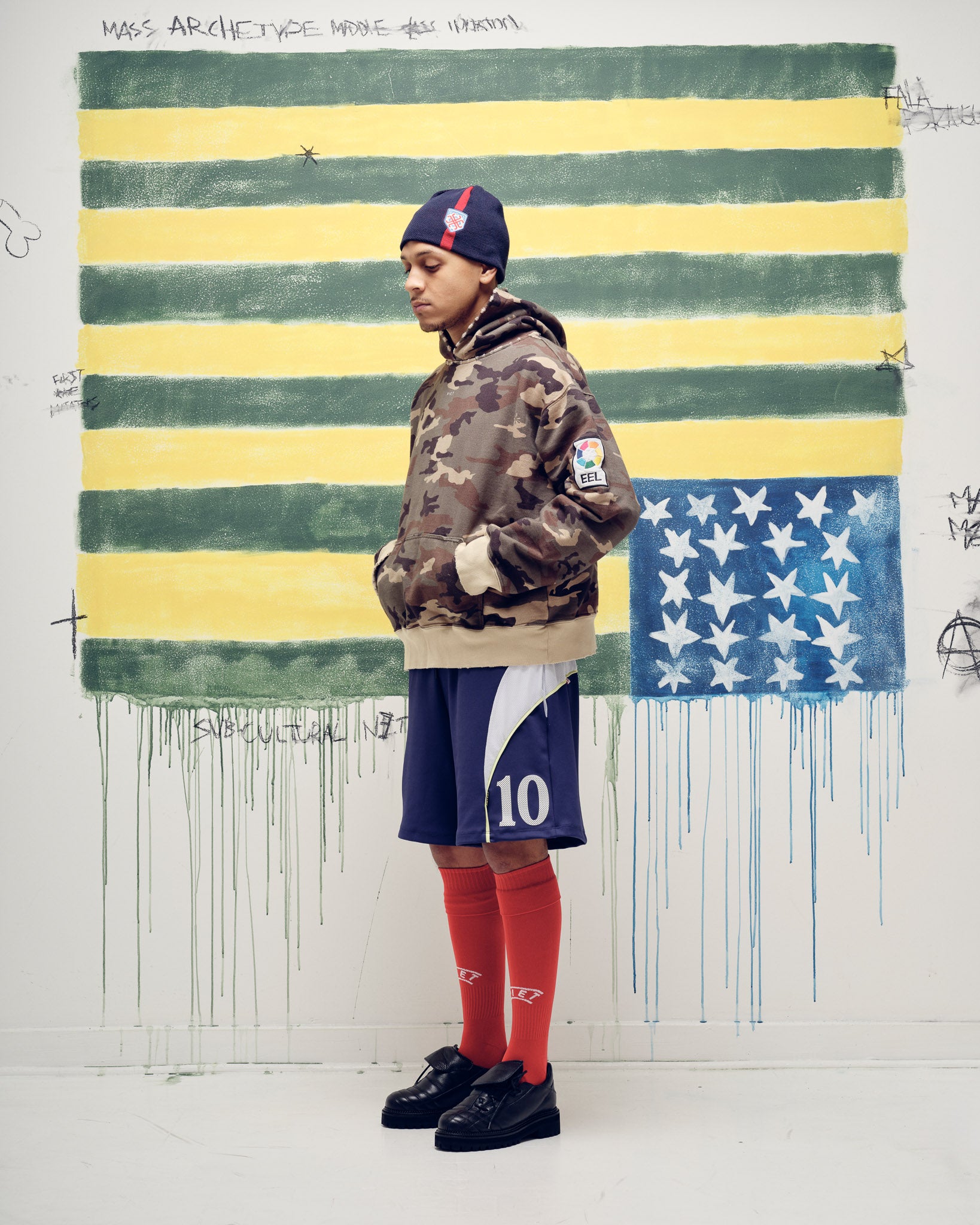 Shorts Soccer - Azul