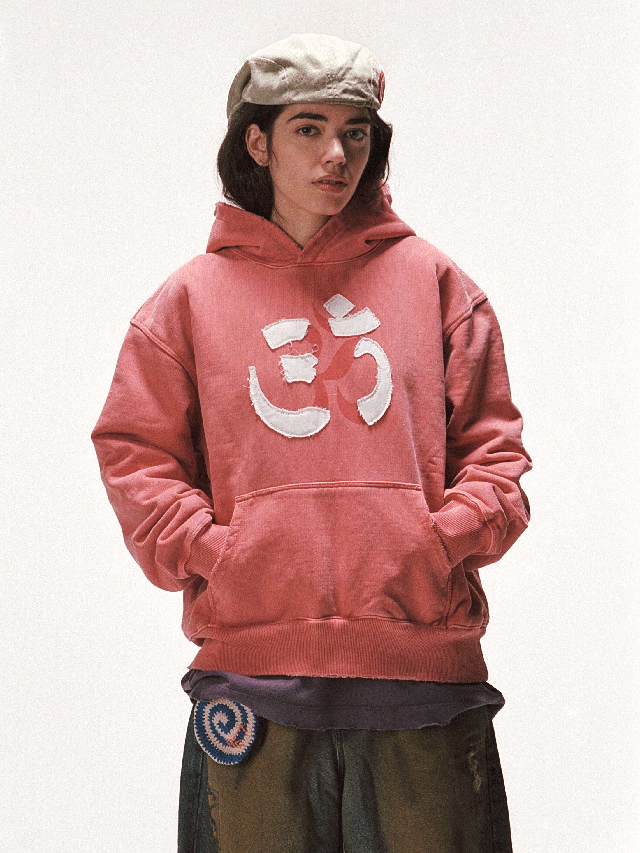 OM Sun Faded Hoodie 600GSM