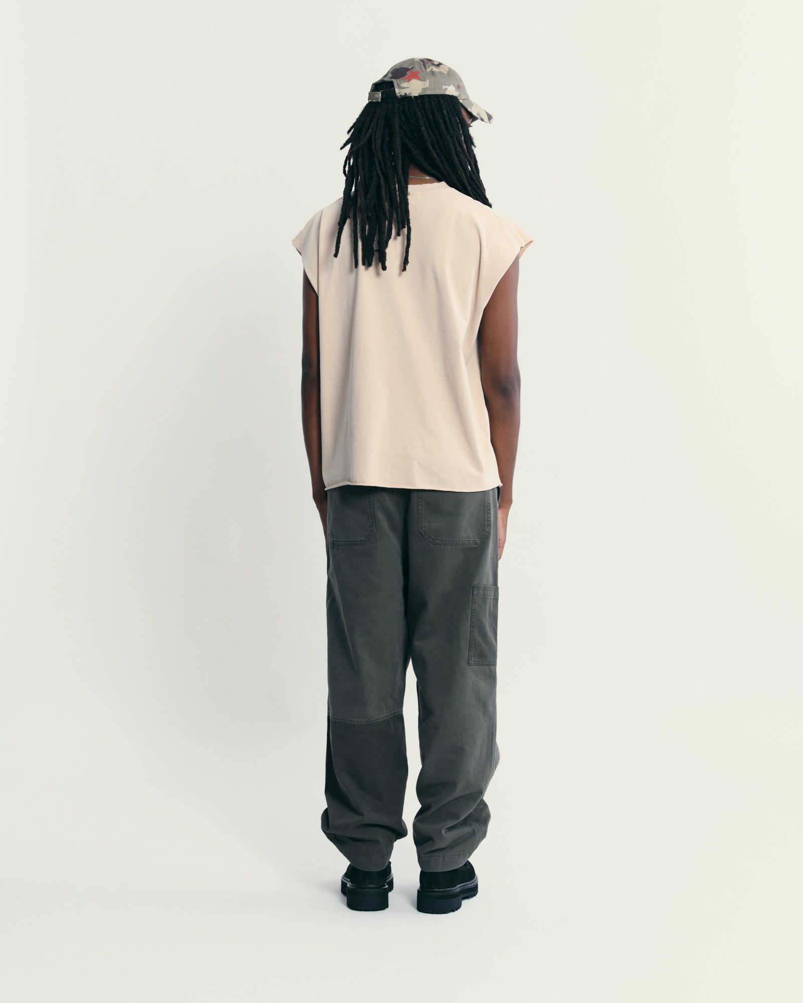 Camiseta Sleeveless PIET Peace&Love - Bege