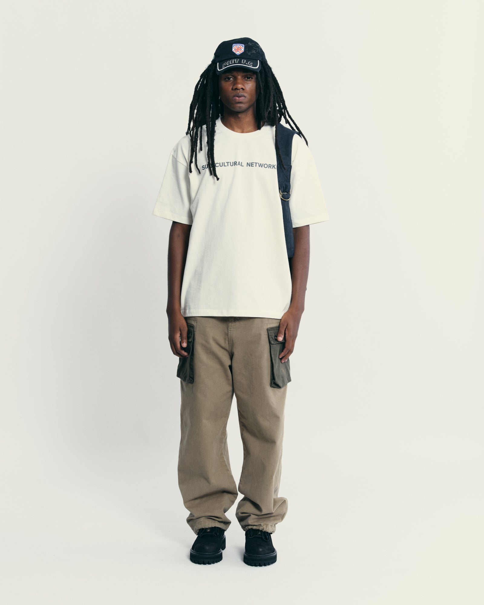 Camiseta Sub-cultural Networking - Bone White