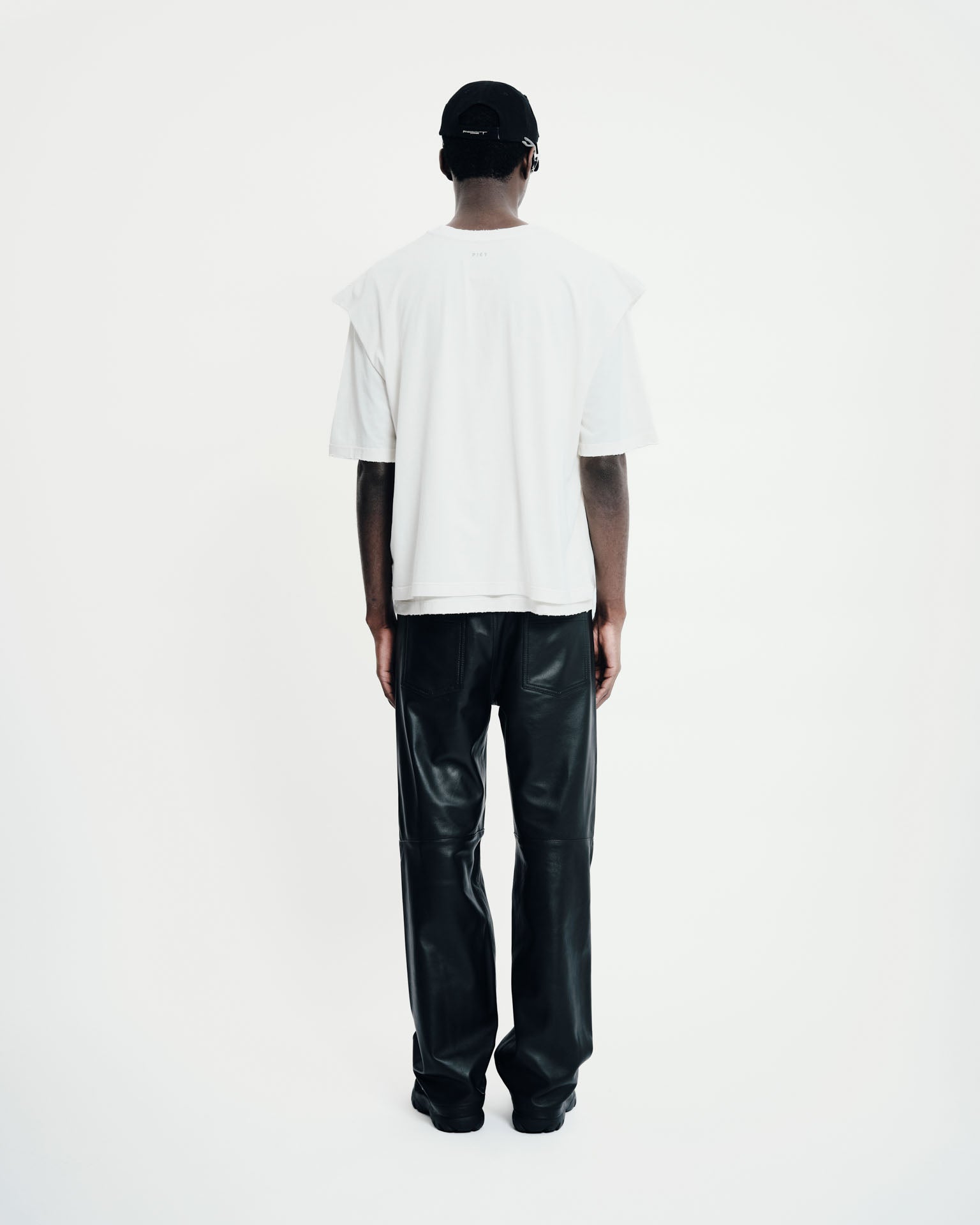 Camiseta Piet + Oakley Layered - Bone White