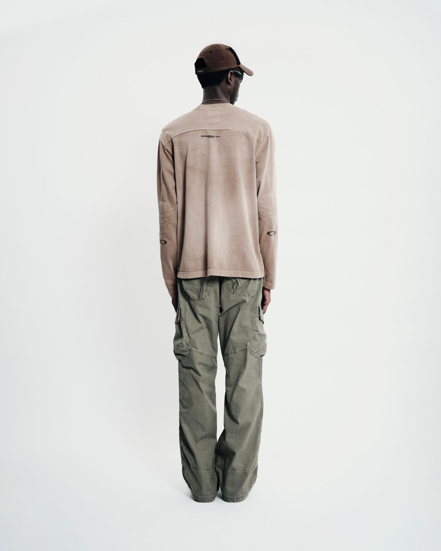 Camiseta Manga Longa Piet + Oakley - Dark Tan