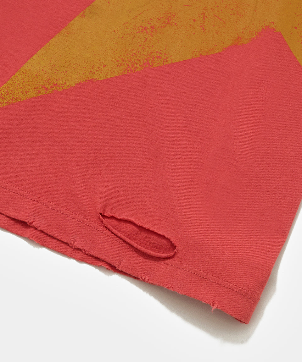 Camiseta PIET Double Sleeve - Vintage Red