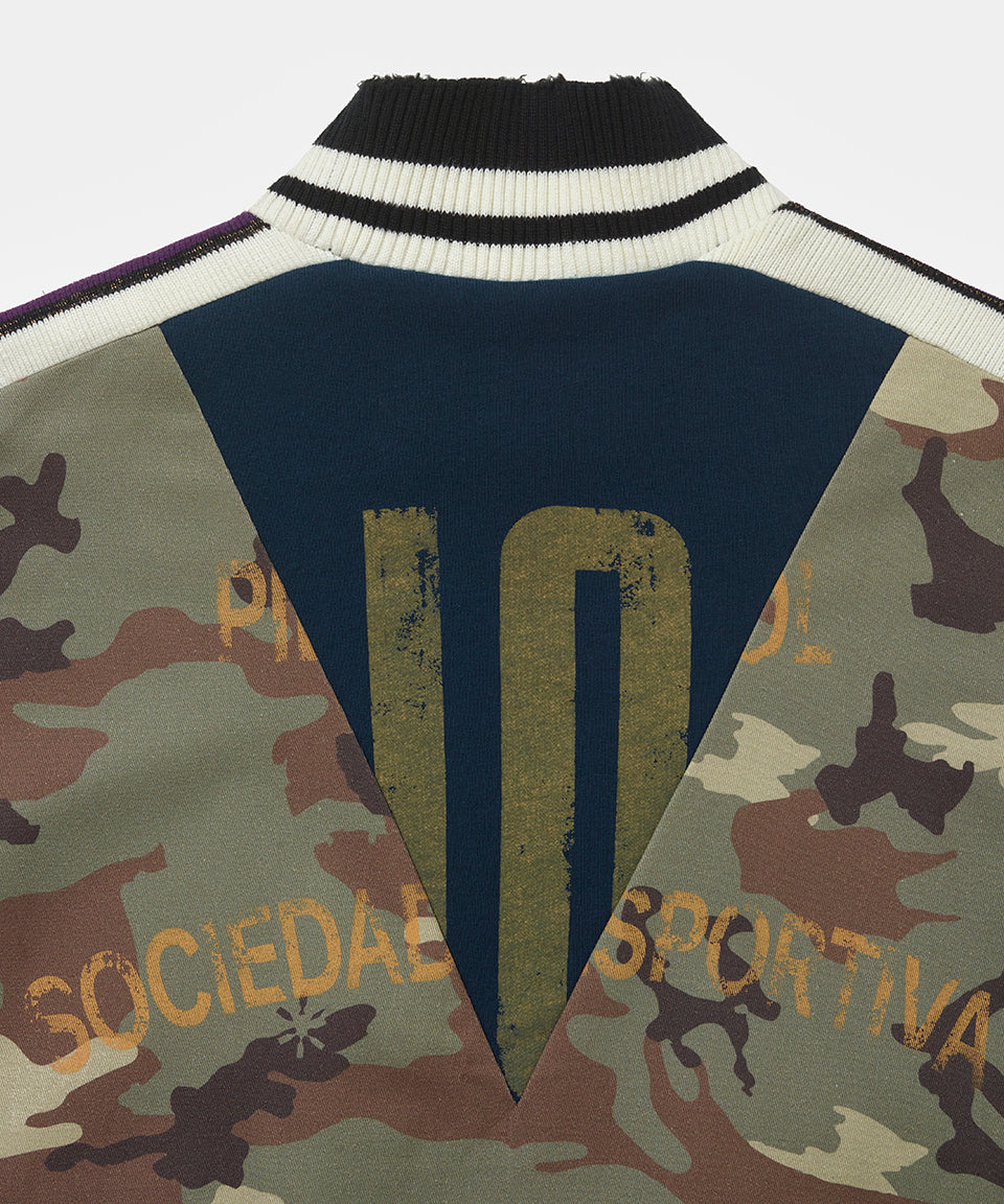 Jaqueta Patchwork Camo