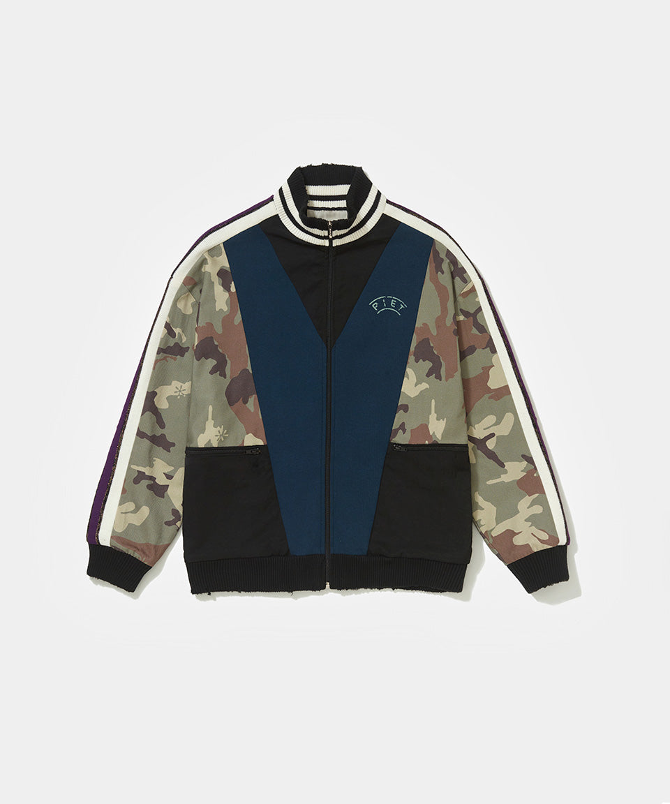 Jaqueta Patchwork Camo