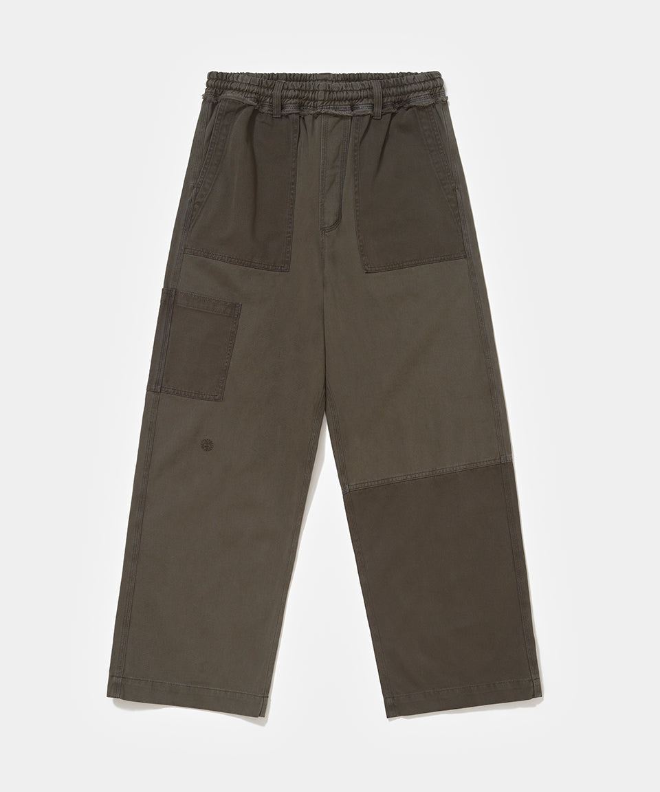 Calça PIET Worker Recortes - Vintage Black