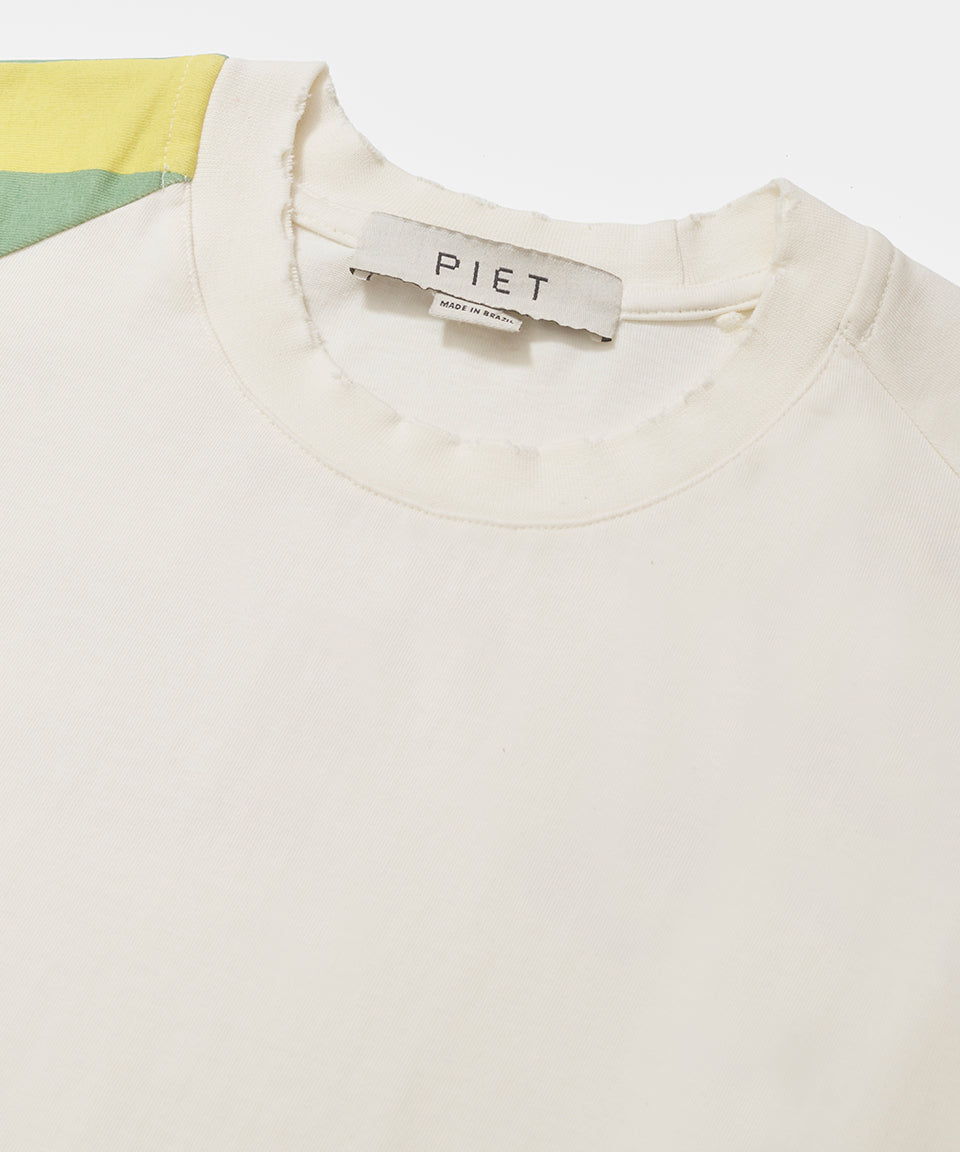 Camiseta PIET First Rate Imitators - Bone White