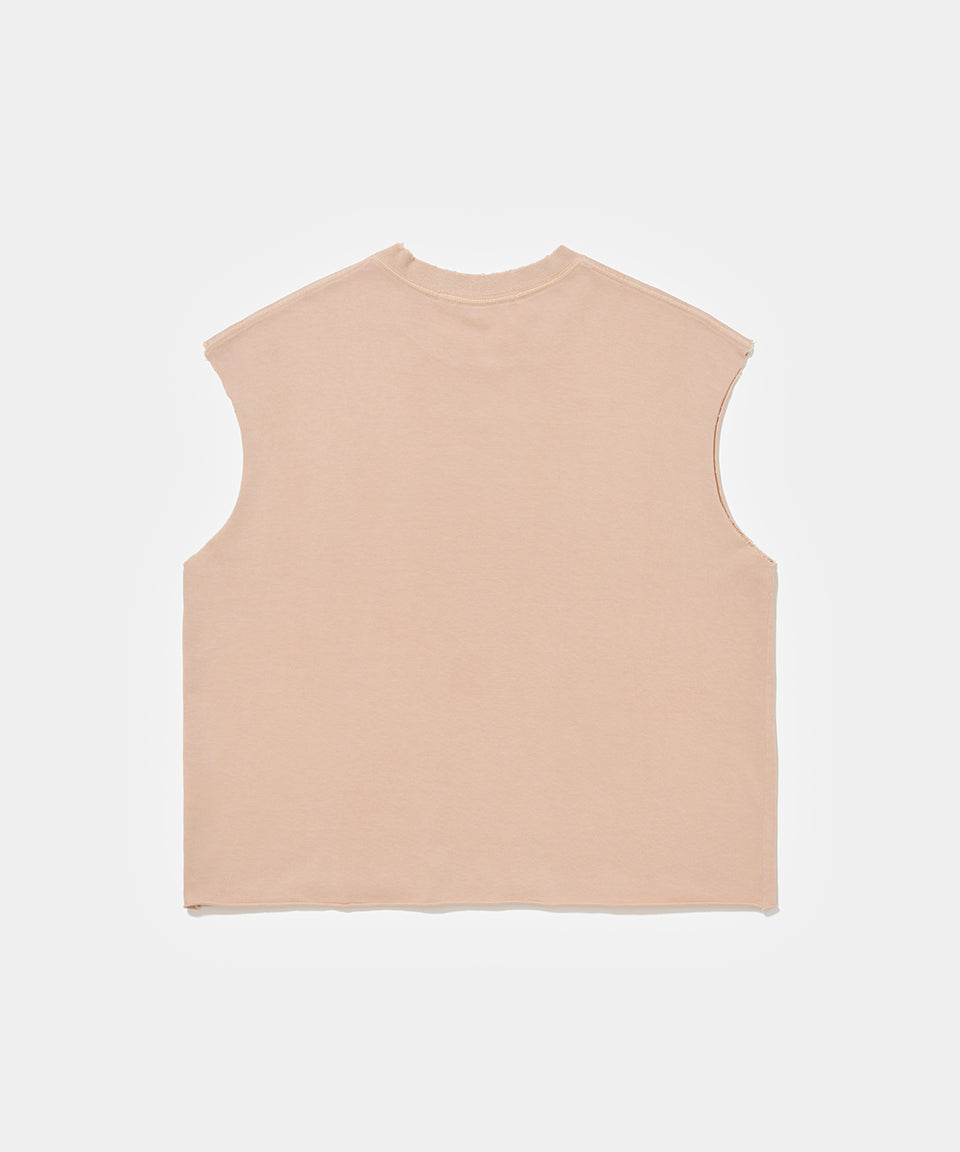 Camiseta Sleeveless PIET Peace&Love - Bege