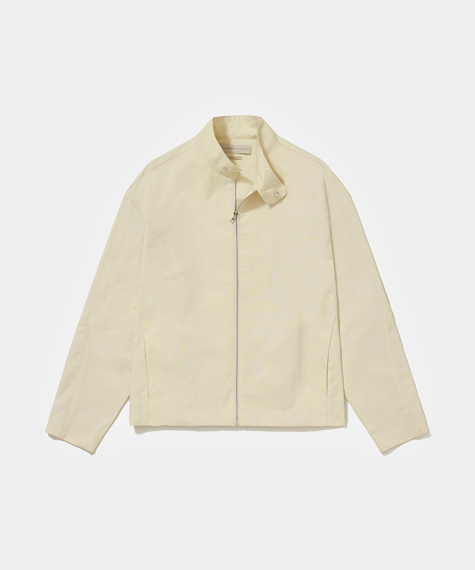 Stag Coated Jacket - Off White
