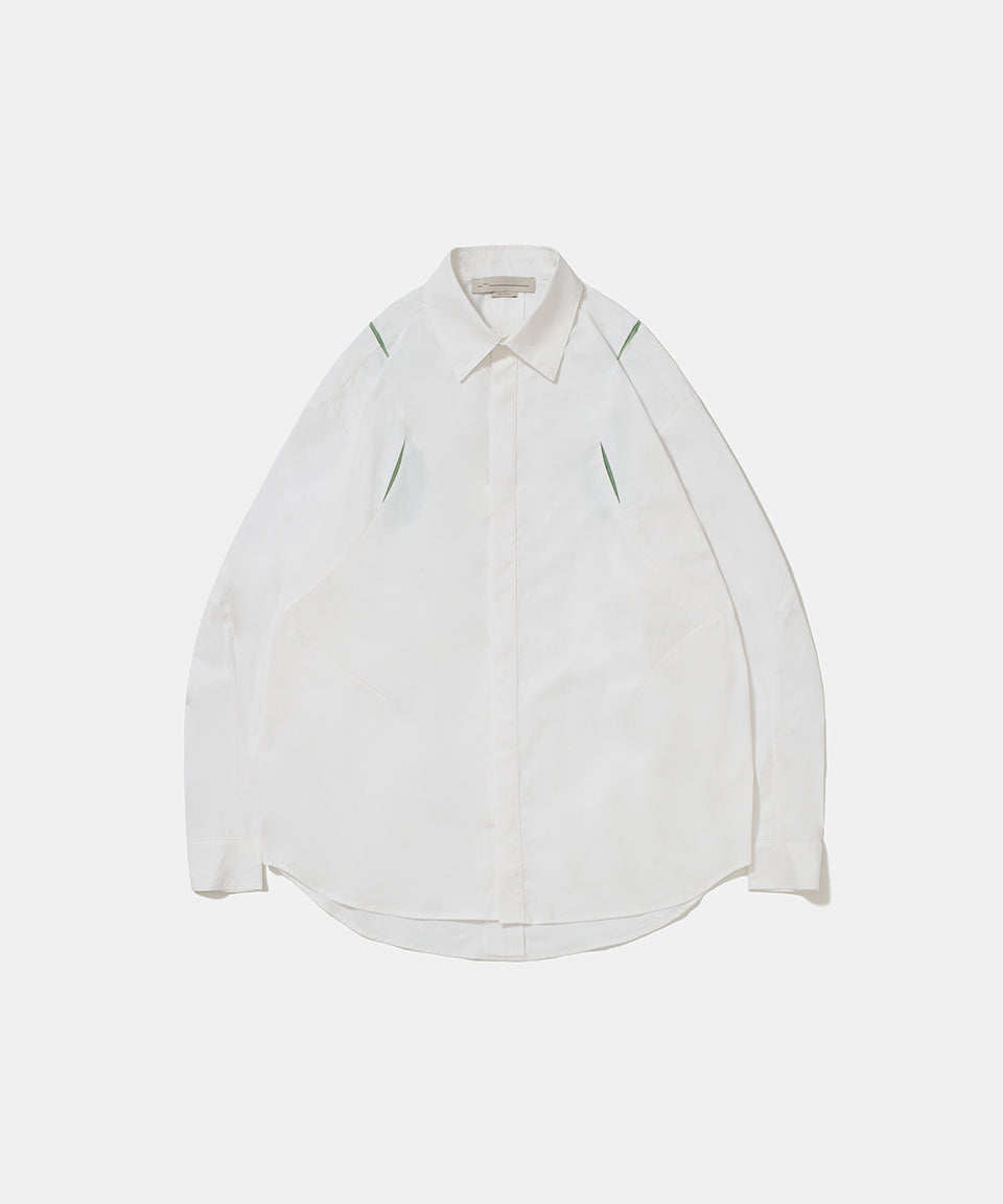 Louva-Deus Poplin Shirt - Off White