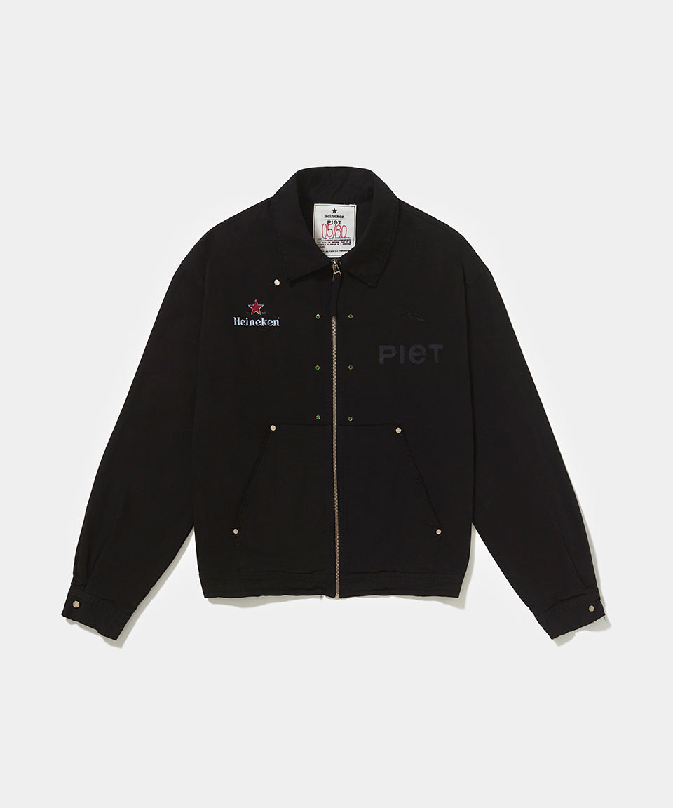 Piet + Heineken Worker Jacket - Black