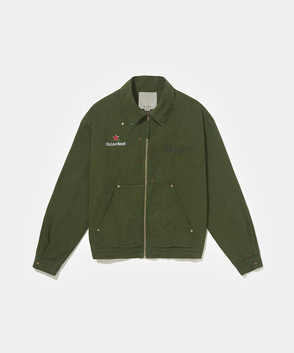 Piet + Heineken Worker Jacket 2.0 - Green