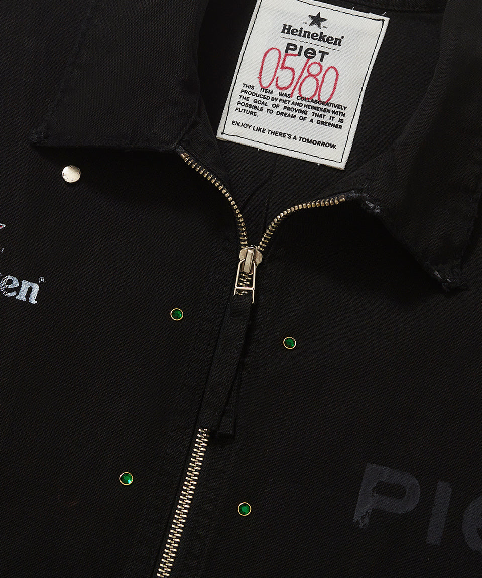 Piet + Heineken Worker Jacket - Black