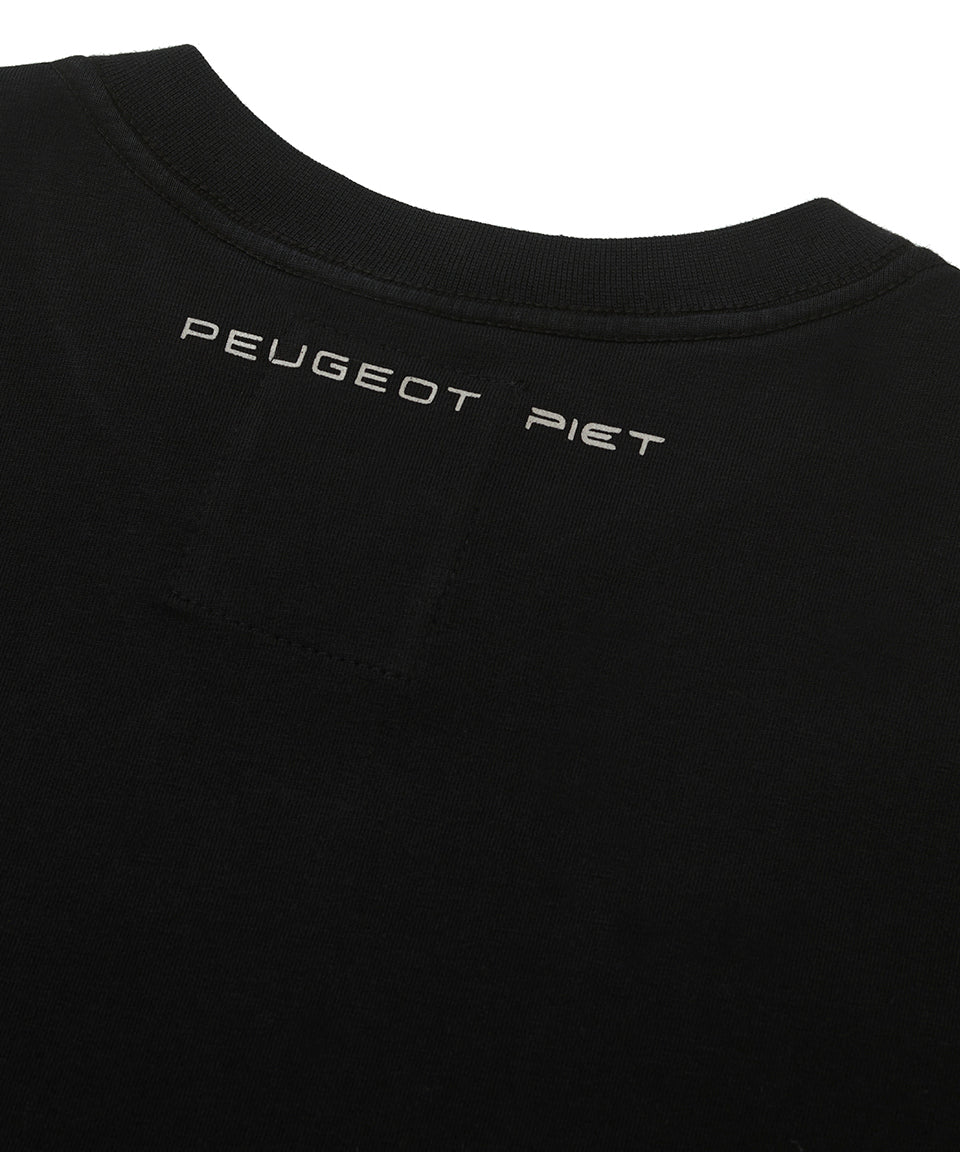 Piet + Peugeot Camiseta Lion - Preta