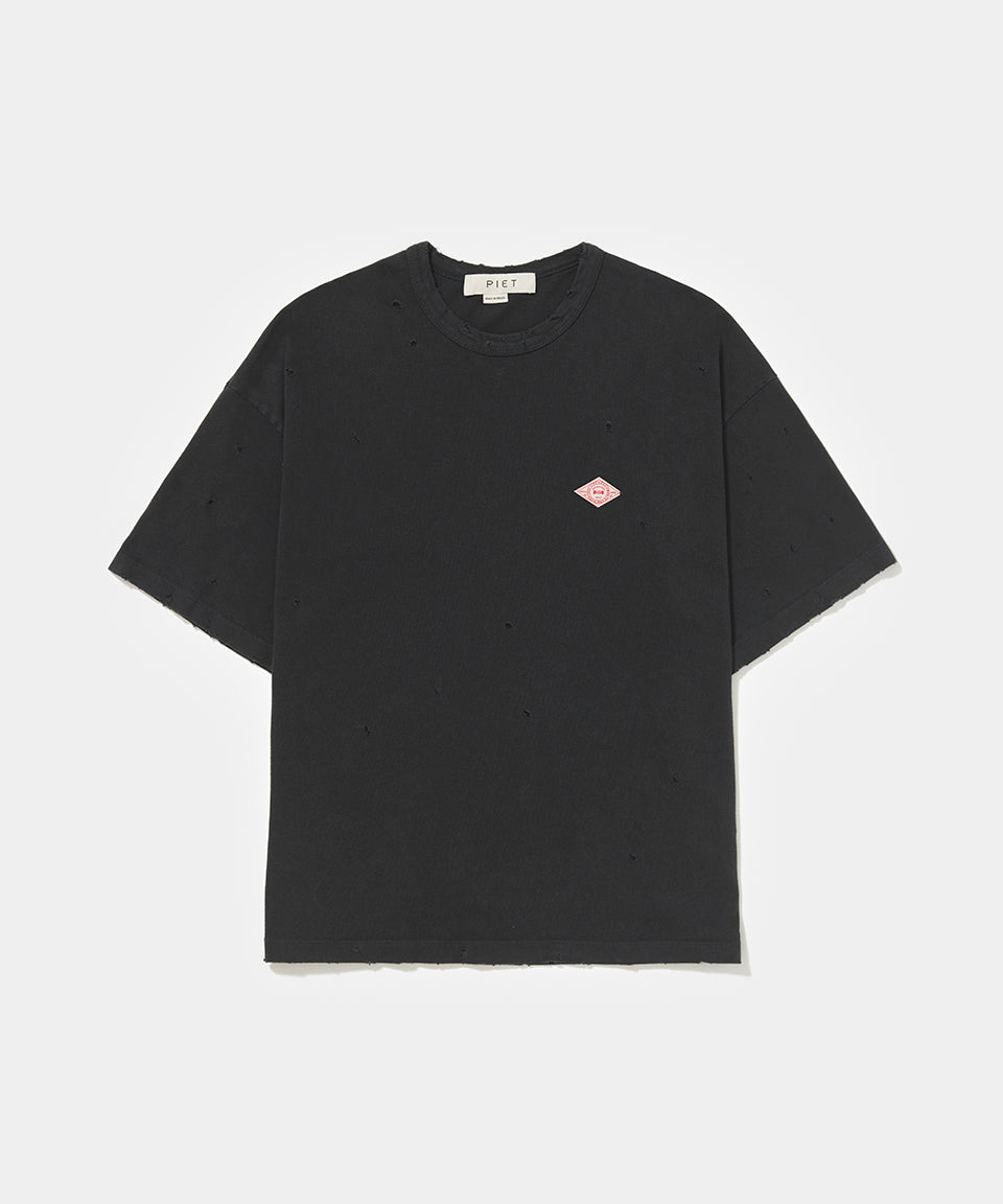 Trashed T-Shirt - Black