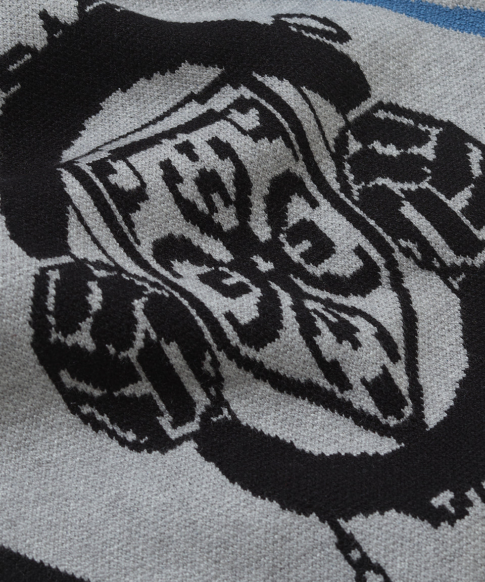 Cachecol de tricô PIET F.C Azul