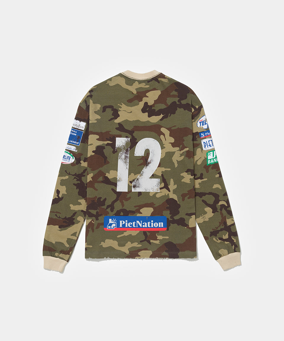 Camiseta Manga Longa Camo