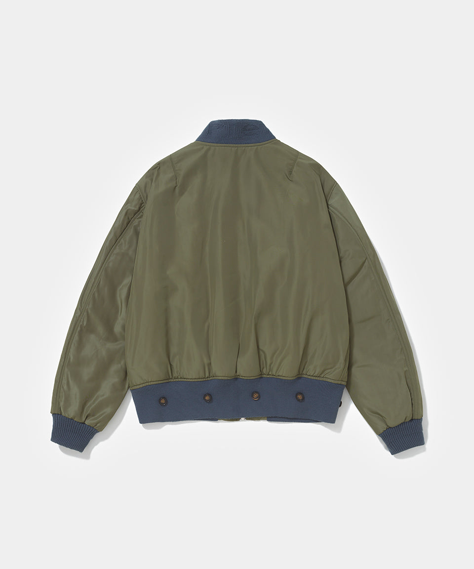 Jaqueta MA-1 Bomber - Olive Green