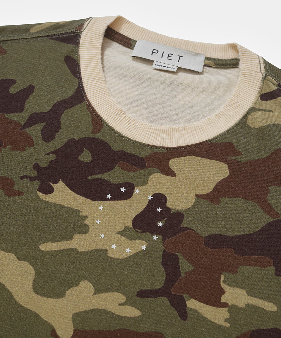 Camiseta Manga Longa Camo