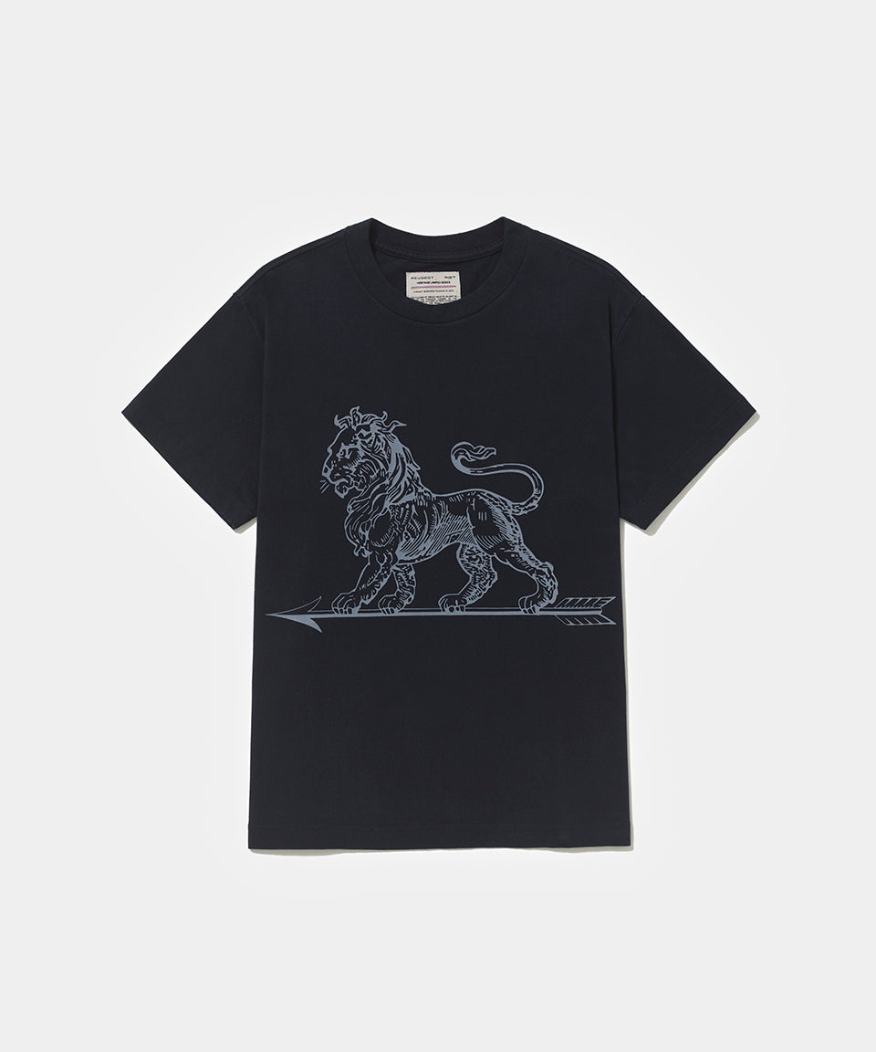 Piet + Peugeot Camiseta Lion - Navy