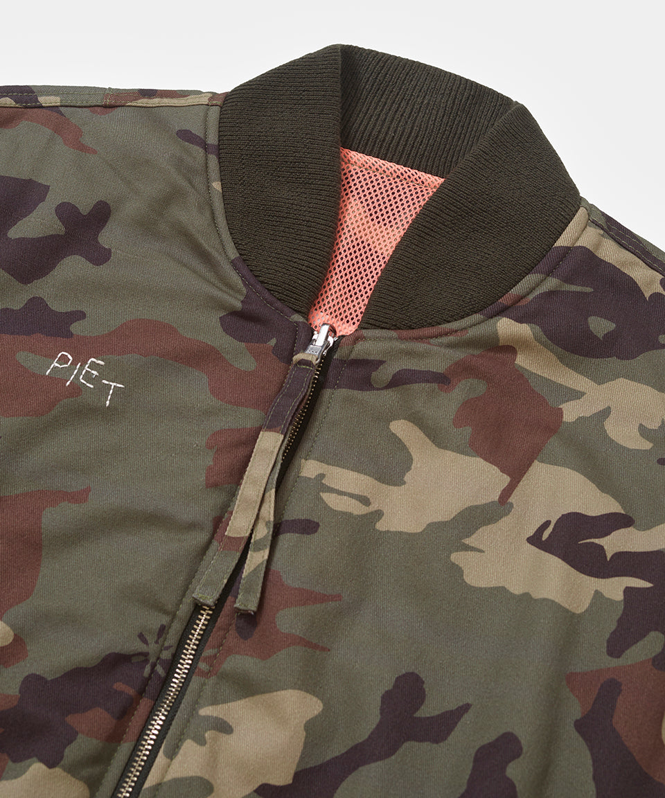 Jaqueta Double Face Camo