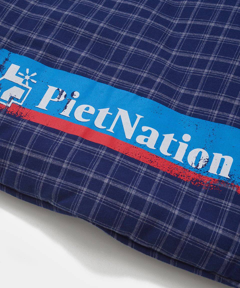 Jaqueta Padded Flannel - Navy