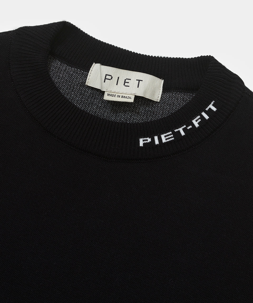 Suéter Fitted  - Preto