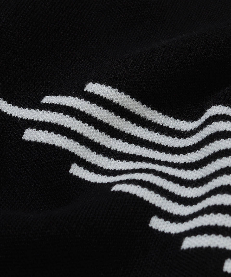 Suéter Fitted  - Preto