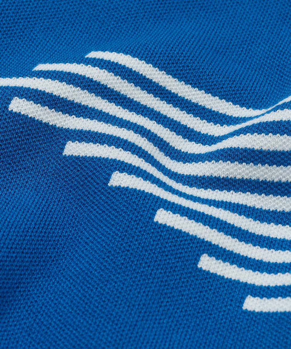 Suéter Fitted  - Azul