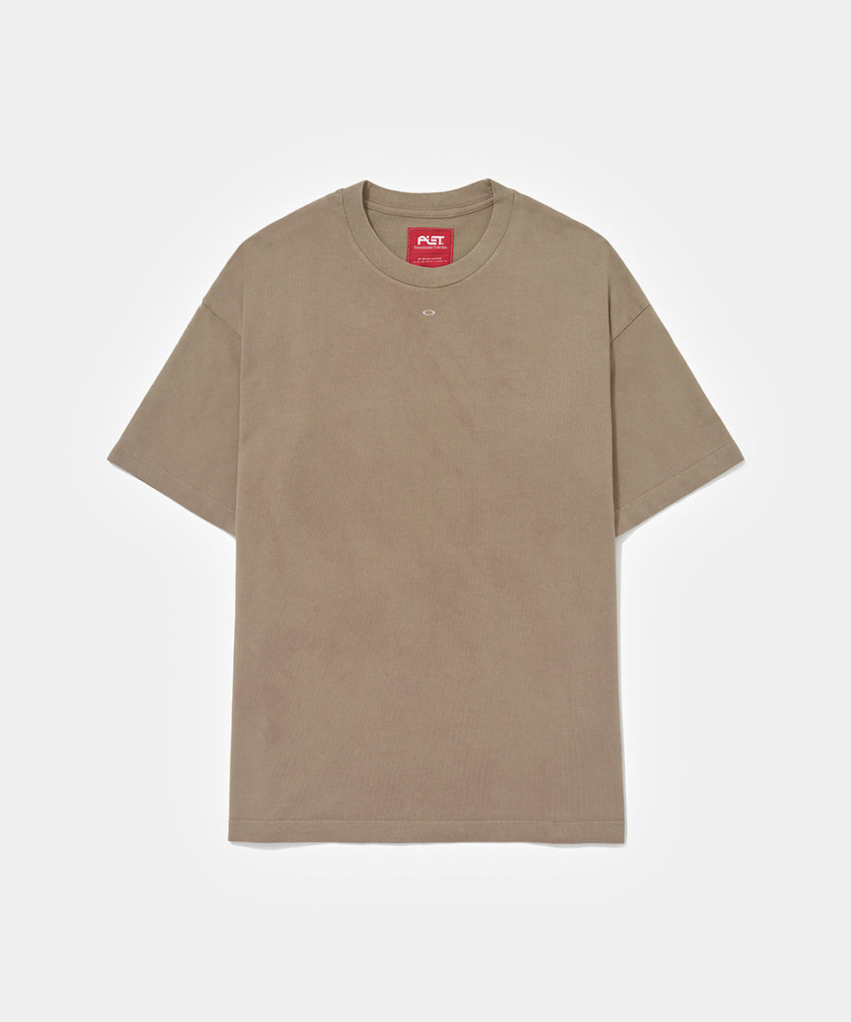 Camiseta Piet + Oakley Nano Logo - Dark tan