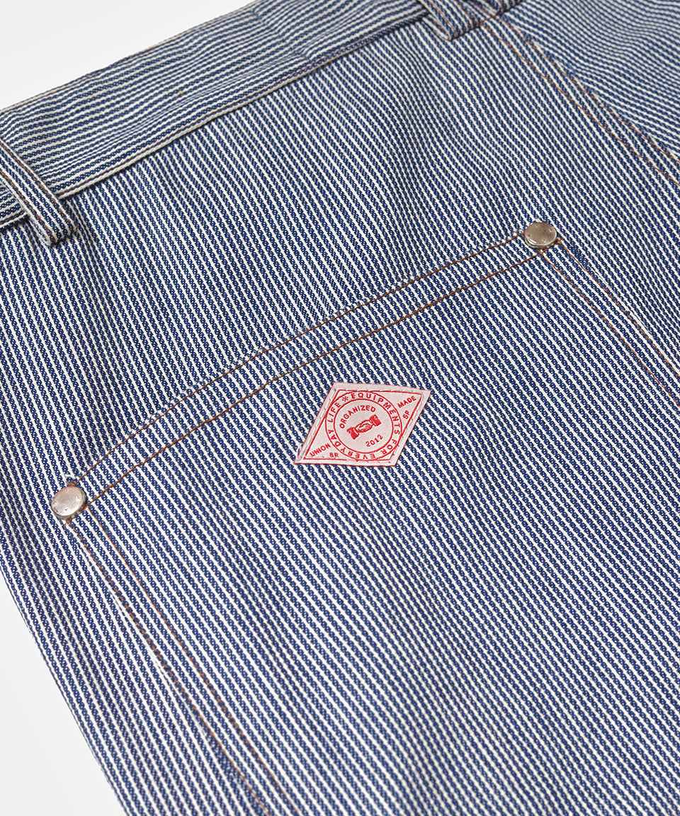 Pinstripe Denim Cargo