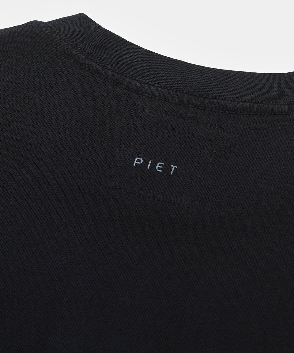 Camiseta Piet + Oakley Nano Logo - Preta