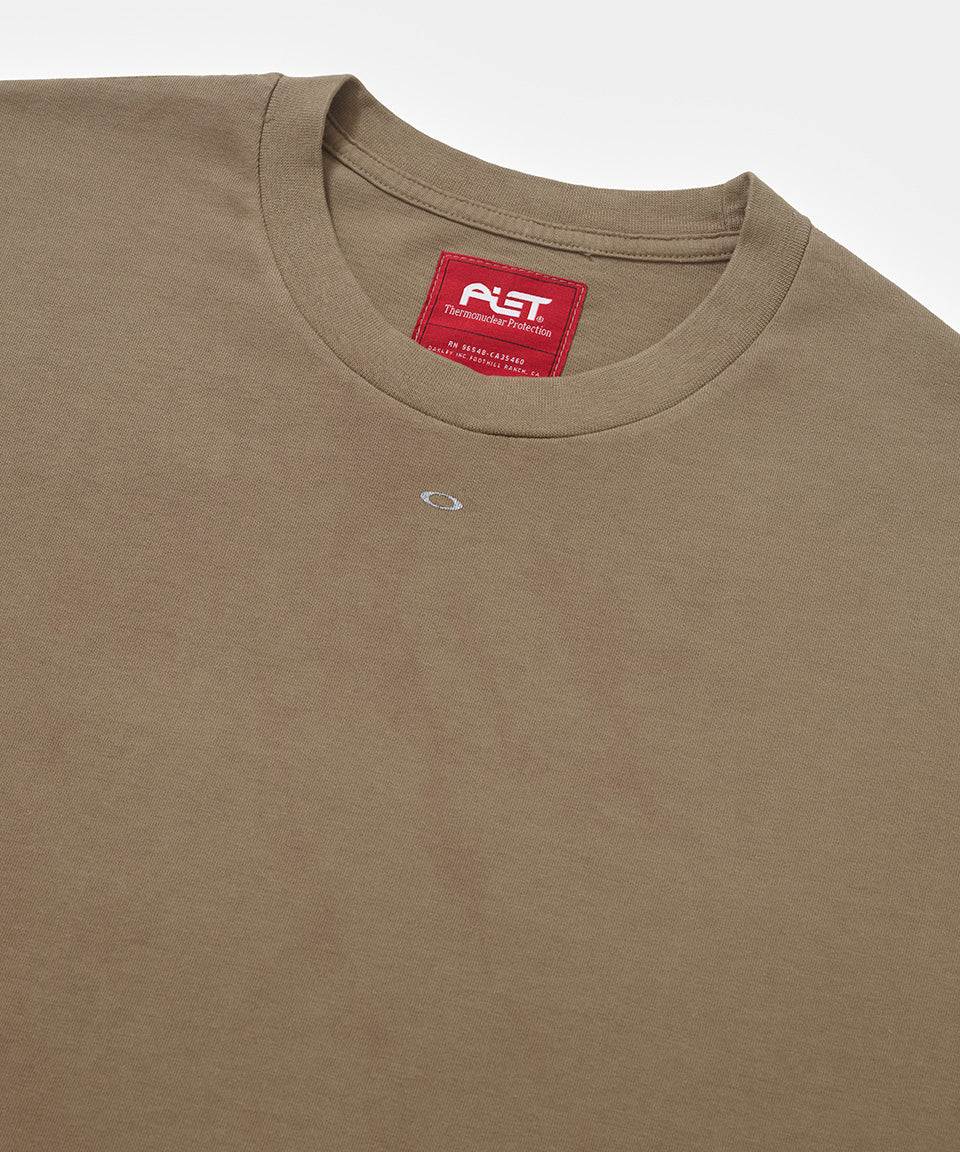 Camiseta Piet + Oakley Nano Logo - Dark tan