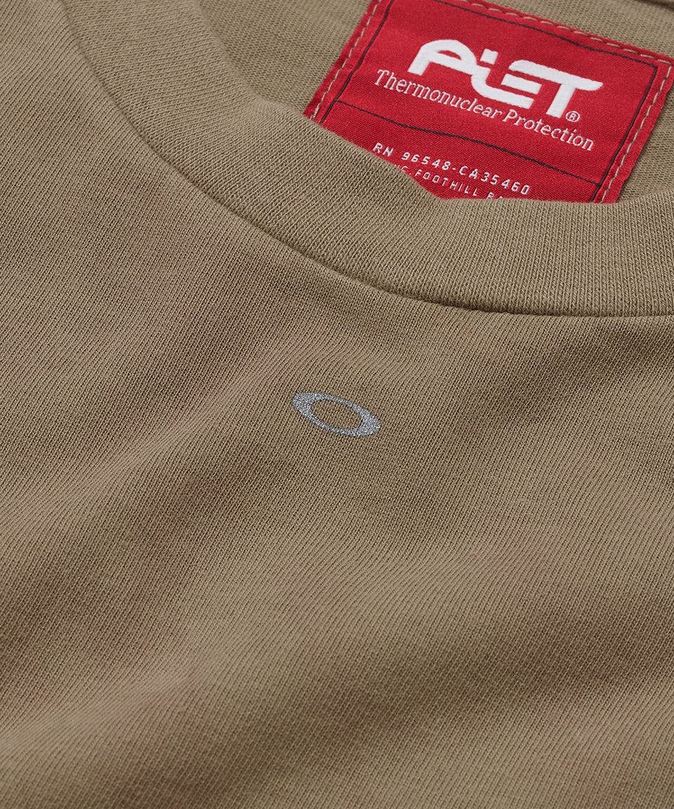Camiseta Piet + Oakley Nano Logo - Dark tan