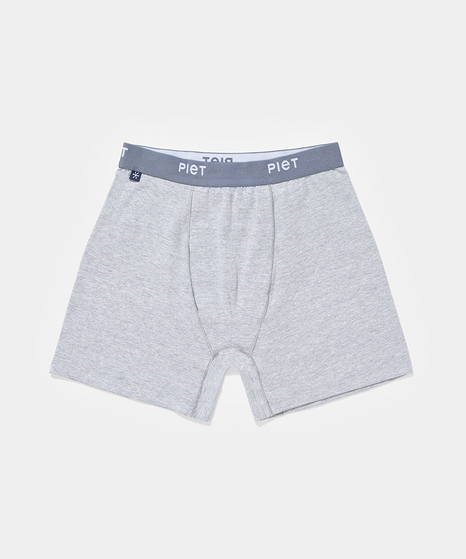 PIET Boxers - Grey/Grey